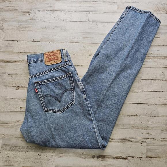 VTG Levi's 550 Jeans Mens 32x36 (31x35) Relaxed Tapered USA Y2K Denim - Picture 1 of 10